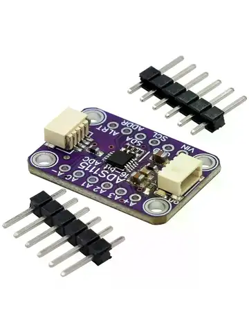 ADS1115 16-Bit ADC – 4-Kanal mit programmierbarem Verstärkungsverstärker – STEMMA QT/Für Qwiic