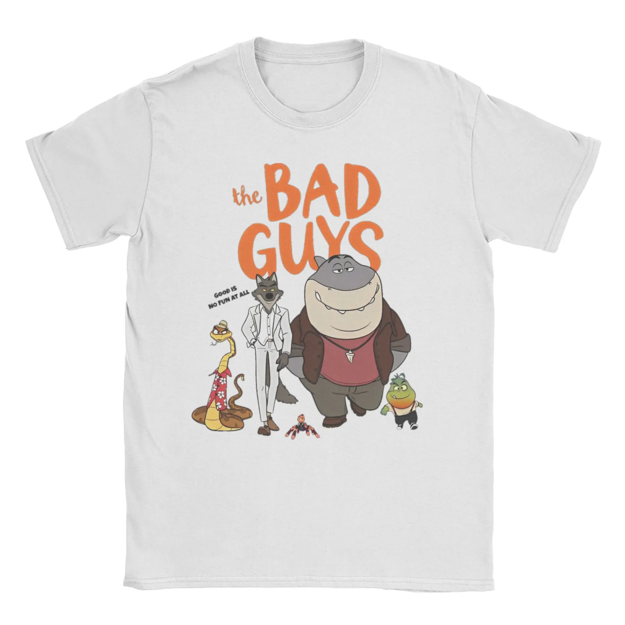 The Bad Guys 2025 New Anime Movie New Arrival T Shirts for Men Women Pure Cotton Tee Shirt Clothes
The Bad Guys 2025 New Anime Movie New Arrival T Shirts for Men Women Pure Cotton Tee Shirt Clothes
