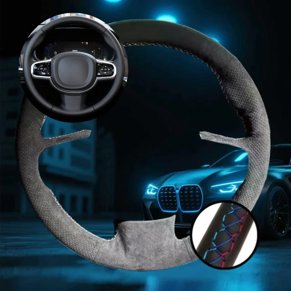 Customized Car Steering Wheel Braiding Cover For Volvo XC60 XC40 XC90 S60 S90 V60 V90 Car Accessories Hand-sewn Steering Wrap
Customized Car Steering Wheel Braiding Cover For Volvo XC60 XC40 XC90 S60 S90 V60 V90 Car Accessories Hand-sewn Steering Wrap