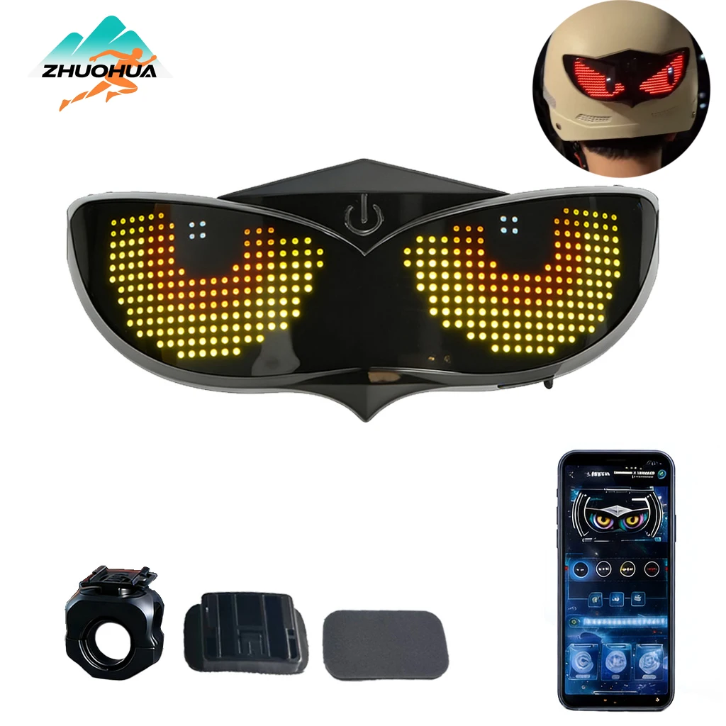ZHUOHUA LED Helmet Display ,Motorcycle Helmet Tail Light Helmet Warning Light Moto Accessories
ZHUOHUA LED Helmet Display ,Motorcycle Helmet Tail Light Helmet Warning Light Moto Accessories