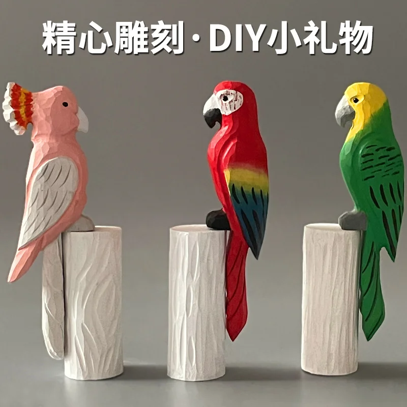 Colorful parrot wood crafts.Parrot Ornament, Handmade Solid Wood Carving Craft, Living Room Foyer Wine Cabinet Decoration
Colorful parrot wood crafts.Parrot Ornament, Handmade Solid Wood Carving Craft, Living Room Foyer Wine Cabinet Decoration
