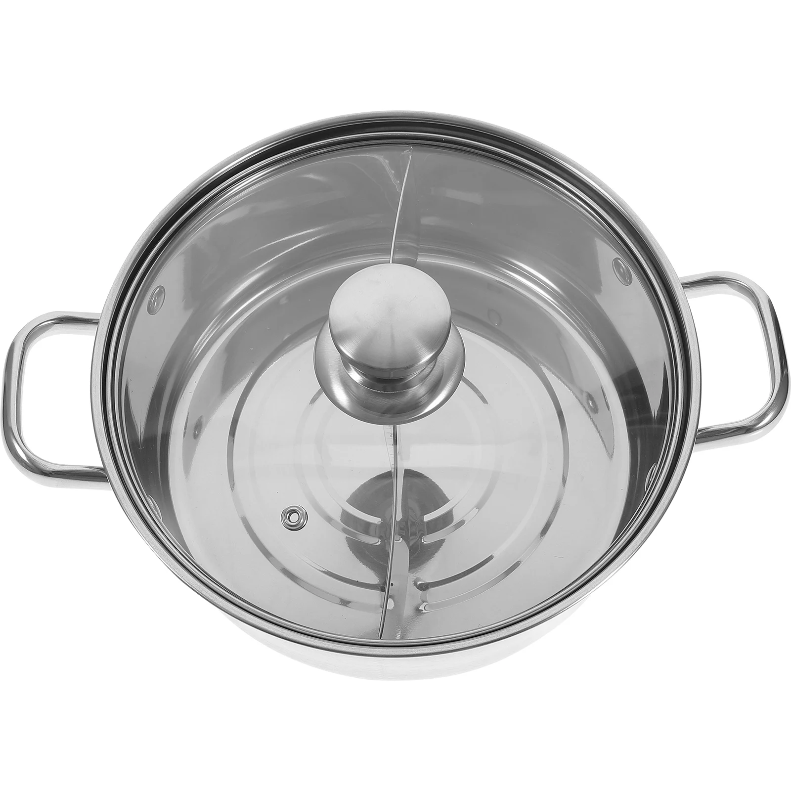 Stainless Steel Hot Pot 26cm Soup Gas Stove Stockpot Dual Sided Fondue Pan Non Stick Cooking Boiler High Temperature
Stainless Steel Hot Pot 26cm Soup Gas Stove Stockpot Dual Sided Fondue Pan Non Stick Cooking Boiler High Temperature