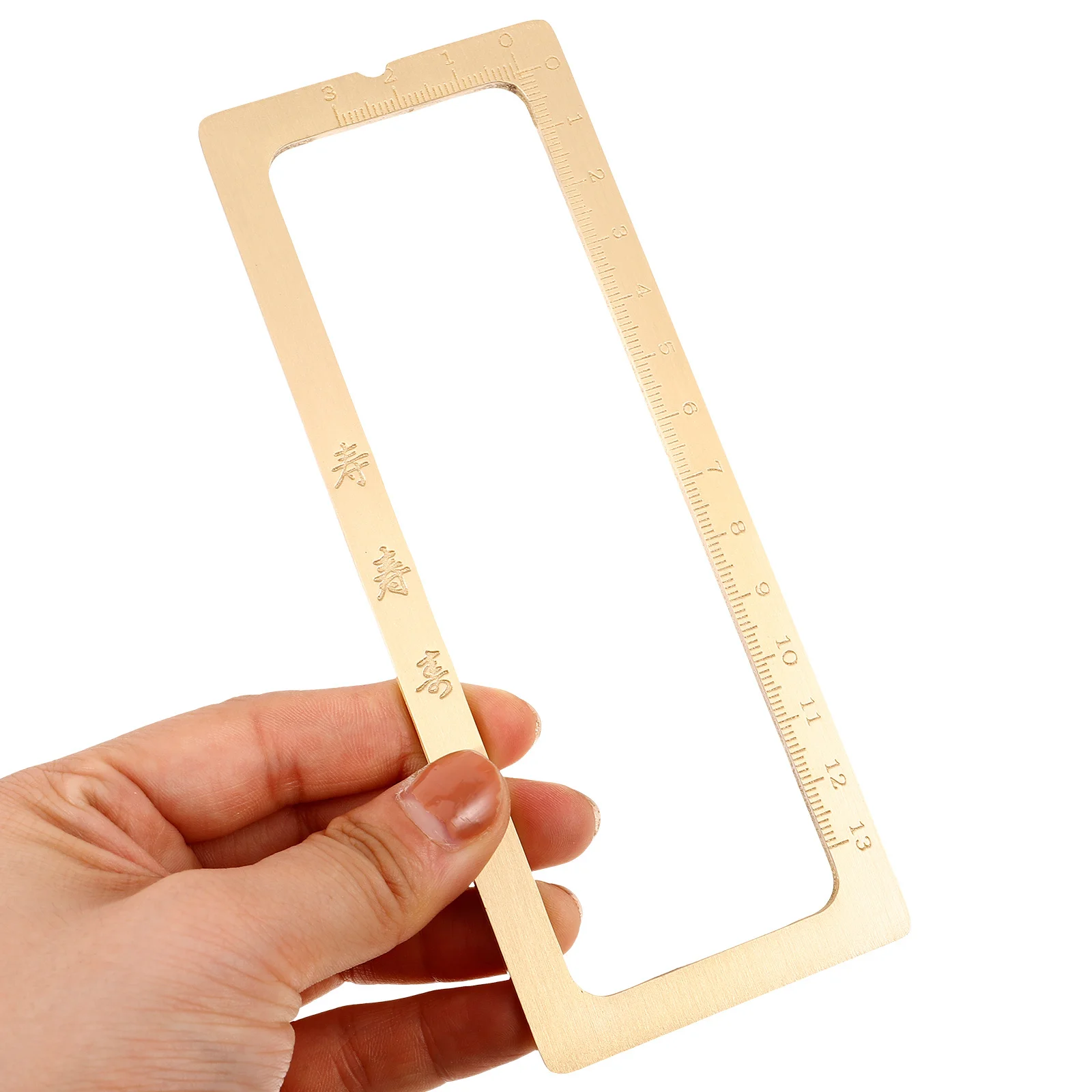 Brass Calligraphy Paperweight Rectangular Chinese Paper Weights with Scale Ruler Heavy Duty Calligraphy Practice Supplies
Brass Calligraphy Paperweight Rectangular Chinese Paper Weights with Scale Ruler Heavy Duty Calligraphy Practice Supplies