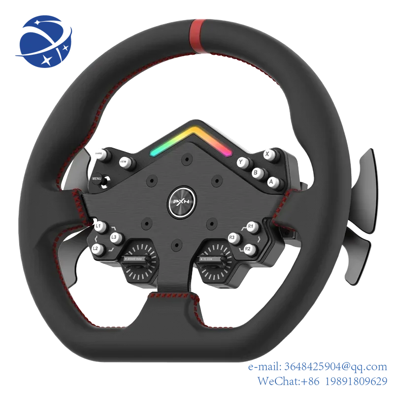 Игровой руль PXN V12 Lite, 6 нм, реальная сила прямого привода, симулятор рулевого колеса для ПК/PS4/PS5/Xbox One/Xbox Series X/S
Игровой руль PXN V12 Lite, 6 нм, реальная сила прямого привода, симулятор рулевого колеса для ПК/PS4/PS5/Xbox One/Xbox Series X/S