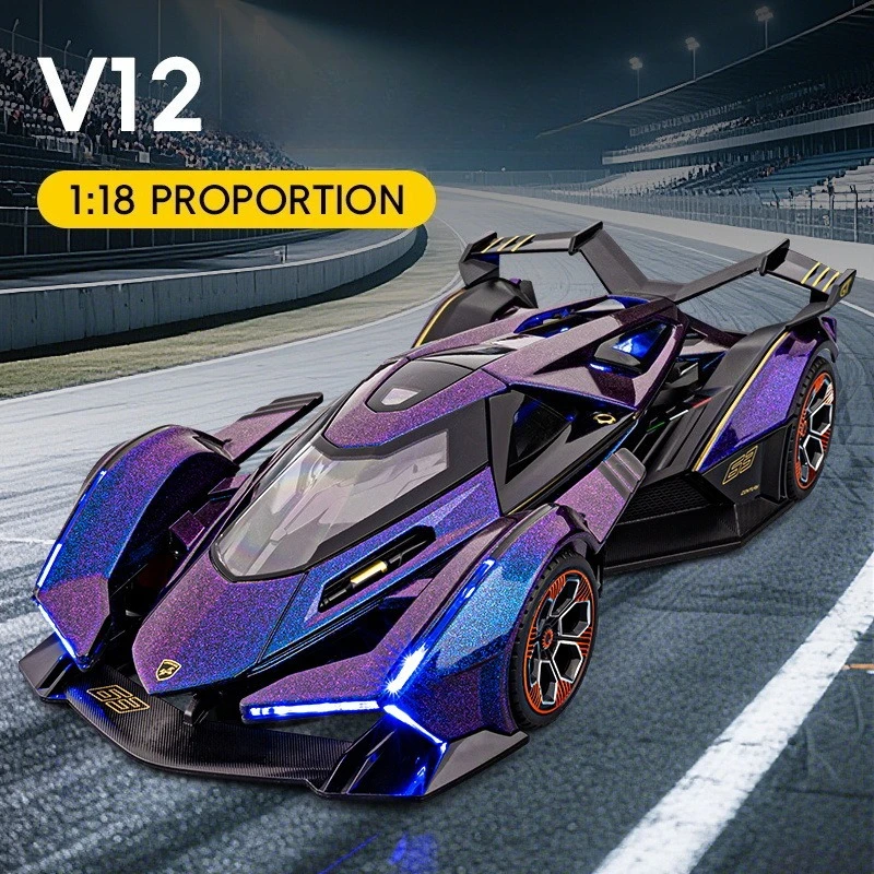 1:18 V12 спортивный автомобиль, модель автомобиля из сплава, игрушечный автомобиль, литье под давлением, металлическое литье, звуковой и световой автомобиль, игрушки для детей, автомобиль
1:18 V12 спортивный автомобиль, модель автомобиля из сплава, игрушечный автомобиль, литье под давлением, металлическое литье, звуковой и световой автомобиль, игрушки для детей, автомобиль