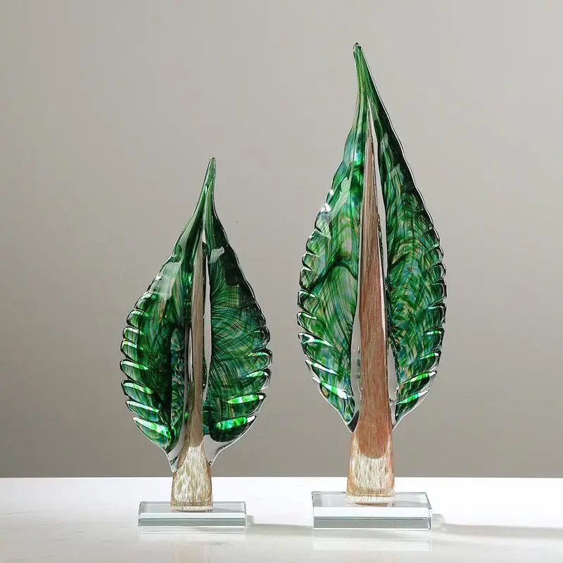 Glass Tree Transparent Glass Ornaments Simulated Plant Sculpture Leaves Decorative Figurines Home Decoration Accessories
Glass Tree Transparent Glass Ornaments Simulated Plant Sculpture Leaves Decorative Figurines Home Decoration Accessories