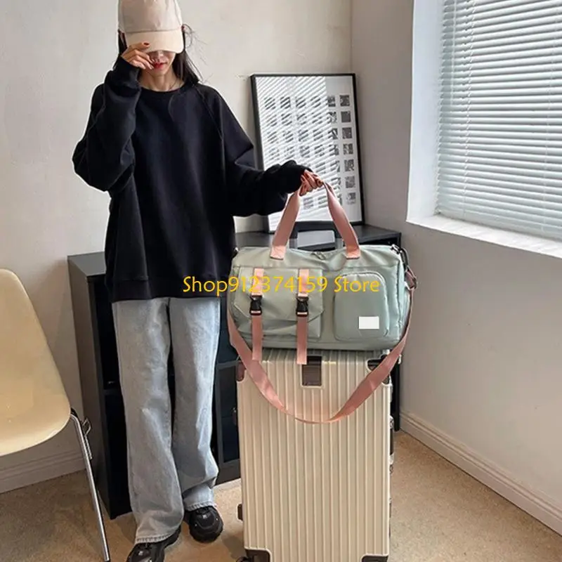 G5AE Sports Gym Bag Duffle Bag with Shoes Compartment, Waterproof Lightweight Travel Duffle Bag for Gym Swimming Vacation
G5AE Sports Gym Bag Duffle Bag with Shoes Compartment, Waterproof Lightweight Travel Duffle Bag for Gym Swimming Vacation