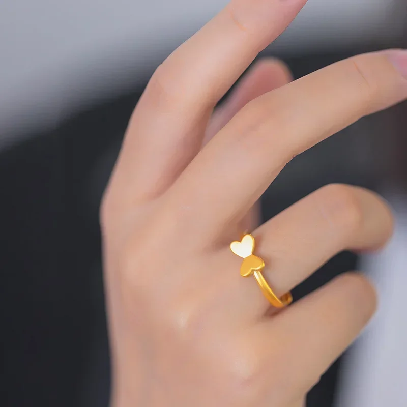 9999 Real Gold 24K Women's ins Vintage Cold Wind Butterfly Ring Age Reduction Japanese and Korean Pure Gold Open Butterfly Ring
9999 Real Gold 24K Women's ins Vintage Cold Wind Butterfly Ring Age Reduction Japanese and Korean Pure Gold Open Butterfly Ring