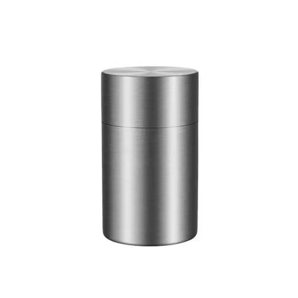 Durable Portable Tea Caddies 304 Stainless Steel Sealed Tea Sealed Jar Silver Mini Tea Packaging Cans Travel
Durable Portable Tea Caddies 304 Stainless Steel Sealed Tea Sealed Jar Silver Mini Tea Packaging Cans Travel