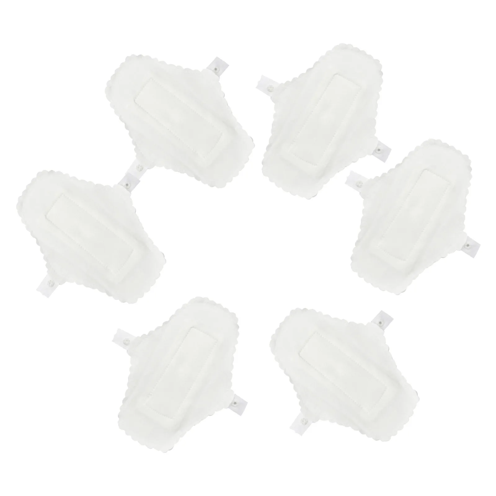 6Pcs Waterproof Reusable Sanitary Pads Soft Washable Menstrual Cloth Travel Cotton Sanitary Napkin Underpants Lining 180Mm White
6Pcs Waterproof Reusable Sanitary Pads Soft Washable Menstrual Cloth Travel Cotton Sanitary Napkin Underpants Lining 180Mm White
