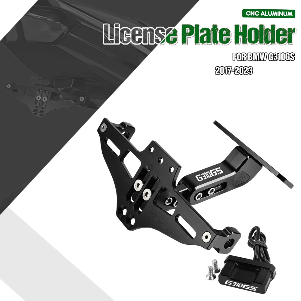 For BMW G 310 GS G310 GS 2017 2018 2019 2020 2021 2022 2023 Motorcycle Rear License Plate Number Holder and Turn Signal Lights
For BMW G 310 GS G310 GS 2017 2018 2019 2020 2021 2022 2023 Motorcycle Rear License Plate Number Holder and Turn Signal Lights
