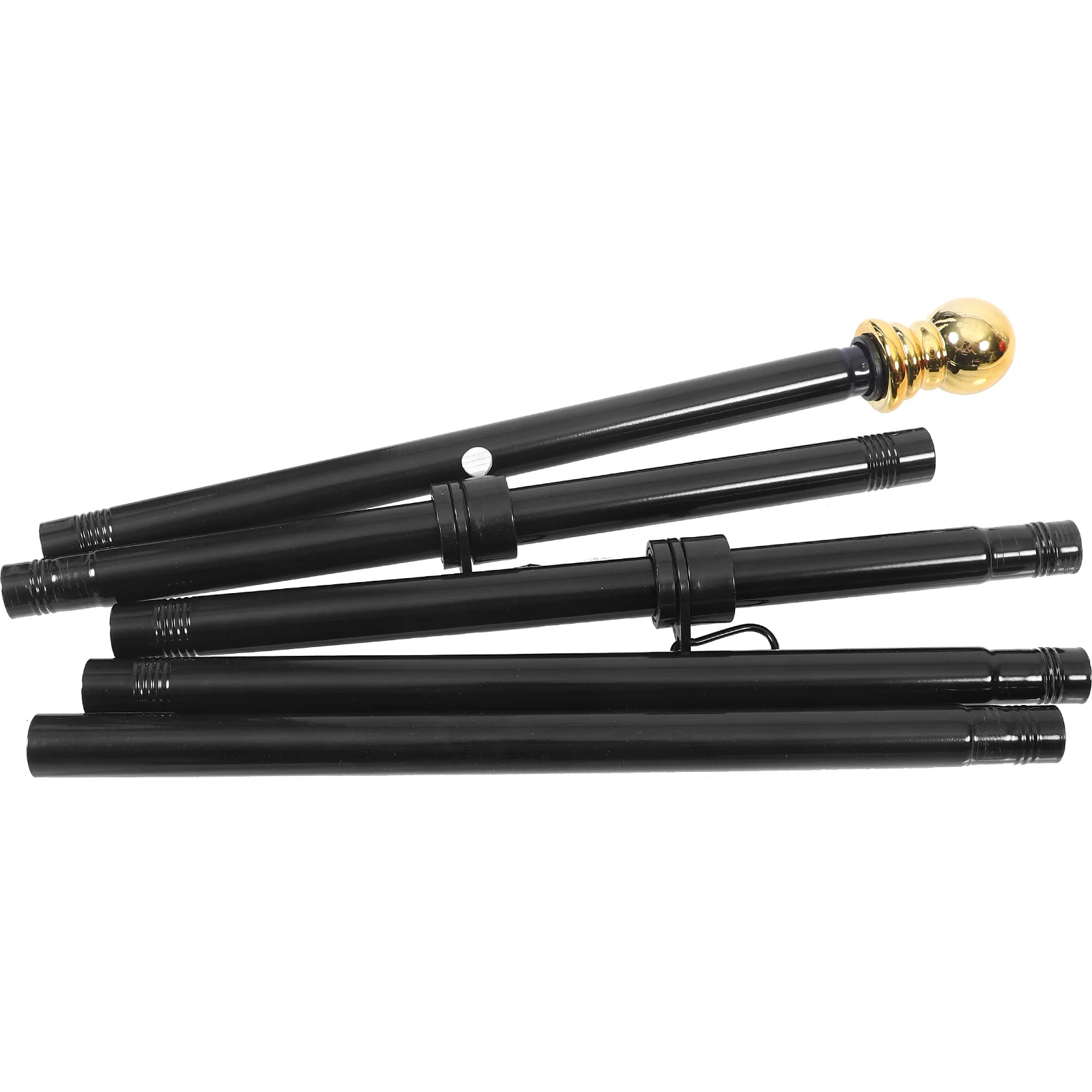 Stainless Steel Flagpole 1.8m Black Rod 5 Sections Rotating Outdoor Yard Flag Holder Rustproof Durable Smooth Surface
Stainless Steel Flagpole 1.8m Black Rod 5 Sections Rotating Outdoor Yard Flag Holder Rustproof Durable Smooth Surface