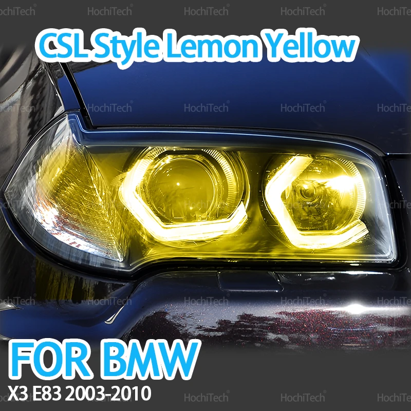 Ультра яркий CS CSL стиль лимонно-желтого цвета M4 стиль белый светодиодный комплект кольца «ангельские глазки» DRL для BMW X3 E83 2003-2010
Ультра яркий CS CSL стиль лимонно-желтого цвета M4 стиль белый светодиодный комплект кольца «ангельские глазки» DRL для BMW X3 E83 2003-2010