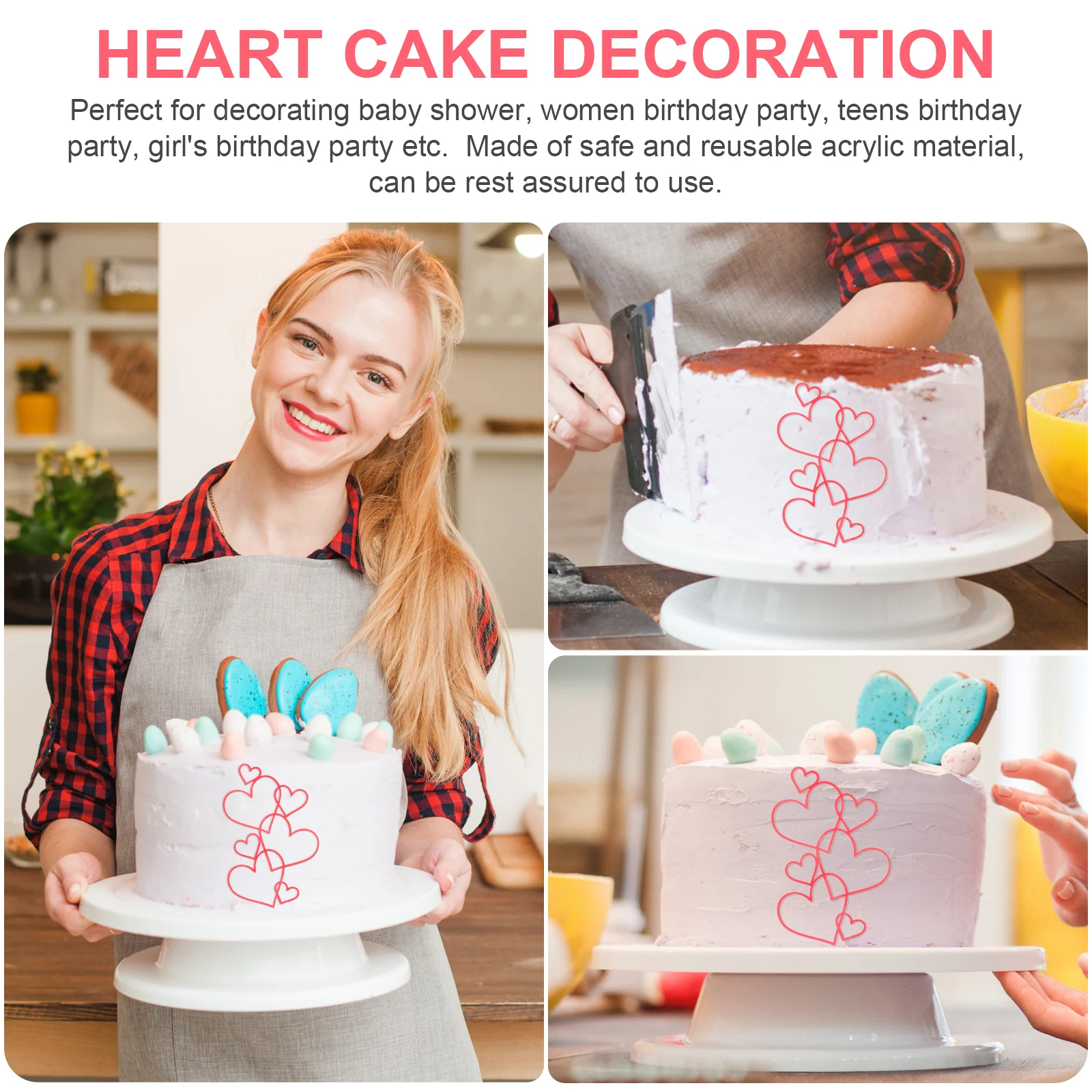 6 Pcs Decoration Heart Cake Valentines Day Toothpick Toppers Cupcake Red Valentine's Baby
6 Pcs Decoration Heart Cake Valentines Day Toothpick Toppers Cupcake Red Valentine's Baby