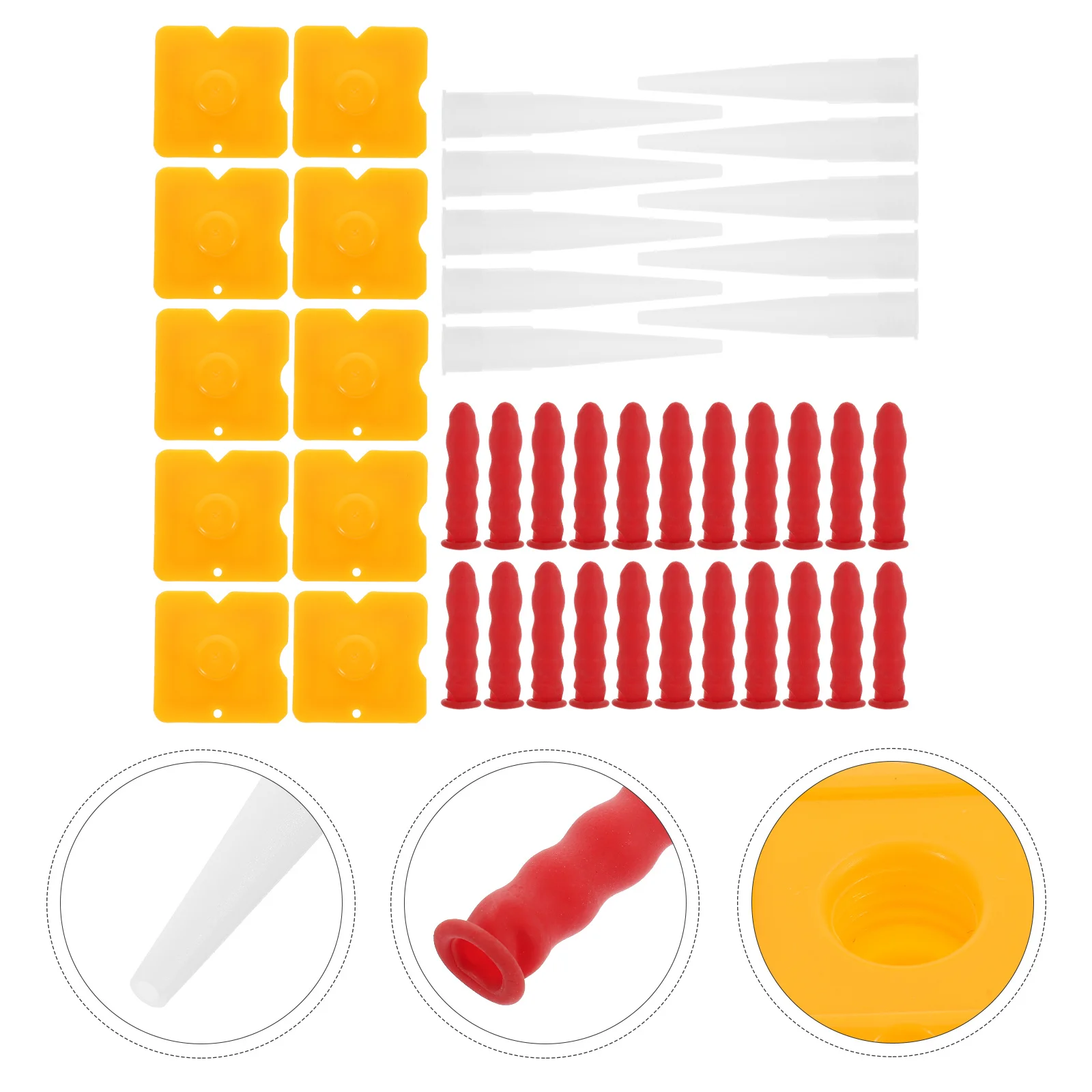 1Set Caulking Nozzles Latex Caulking Tube Caps Saver Caps Leak Proof Easy Installation Caulk Finisher Kit Caulk Sealant Tip
1Set Caulking Nozzles Latex Caulking Tube Caps Saver Caps Leak Proof Easy Installation Caulk Finisher Kit Caulk Sealant Tip