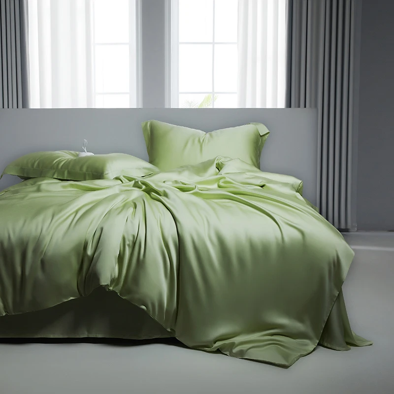 New 2025 100% Tencel Lyocell Bed Linen Sets - Luxury High - Density 5A Pure Color Simple Design for 1.2m Bed
New 2025 100% Tencel Lyocell Bed Linen Sets - Luxury High - Density 5A Pure Color Simple Design for 1.2m Bed