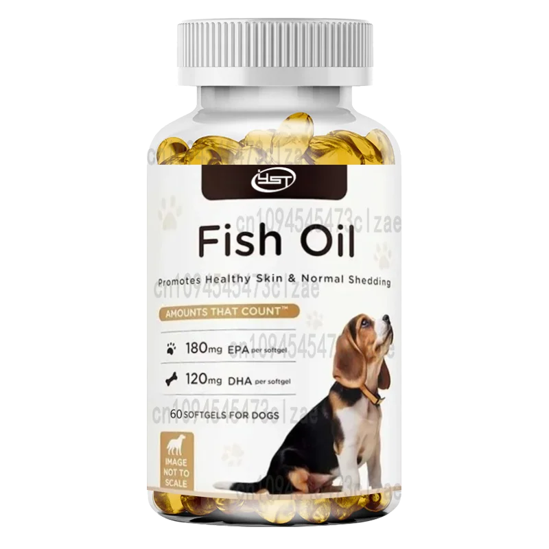 Fish Oil Supplements for Dogs - Soothes Dog Dandruff and Itchy Skin, Promotes Hair Shine, Supports Dog Dry Skin
Fish Oil Supplements for Dogs - Soothes Dog Dandruff and Itchy Skin, Promotes Hair Shine, Supports Dog Dry Skin