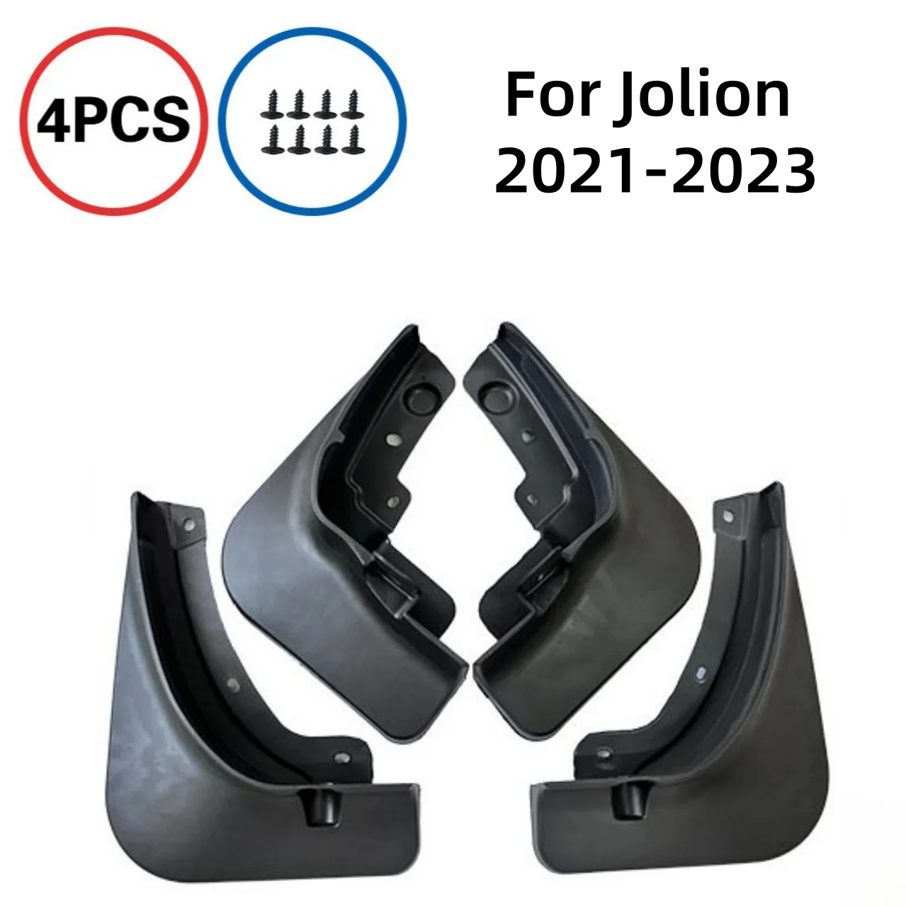 Black 4Pcs Mudflaps for Haval Jolion 2021 2022 2023 Mudguard Fender with Screw Mud Flap Guard Splash Mudguards Car Accessories
Black 4Pcs Mudflaps for Haval Jolion 2021 2022 2023 Mudguard Fender with Screw Mud Flap Guard Splash Mudguards Car Accessories