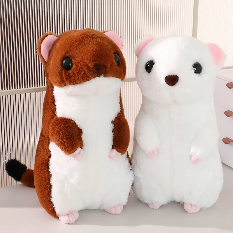 Милая плюшевая игрушка Mustala Erminea, мягкая игрушка с коротким носком для детей, подарок на день рождения и Рождество
Милая плюшевая игрушка Mustala Erminea, мягкая игрушка с коротким носком для детей, подарок на день рождения и Рождество