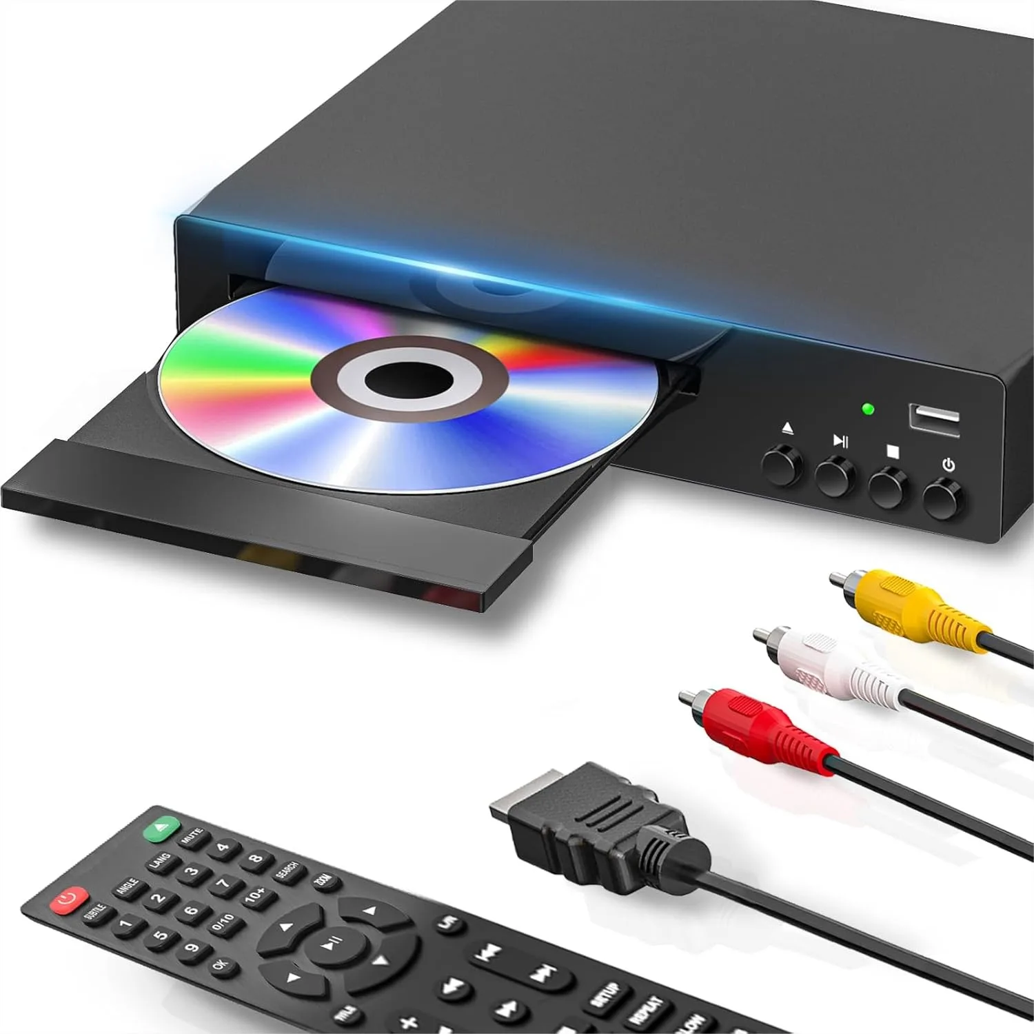 Region Free DVD Player for Smart TV 1080P All Region with USB, HDMI, PAL/NTSC, Remote
Region Free DVD Player for Smart TV 1080P All Region with USB, HDMI, PAL/NTSC, Remote