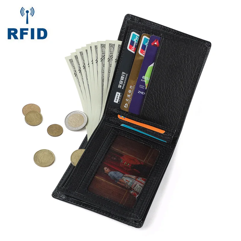 Короткий кошелек из воловьей кожи с RFID-защитой и несколькими отделениями для карт
Короткий кошелек из воловьей кожи с RFID-защитой и несколькими отделениями для карт