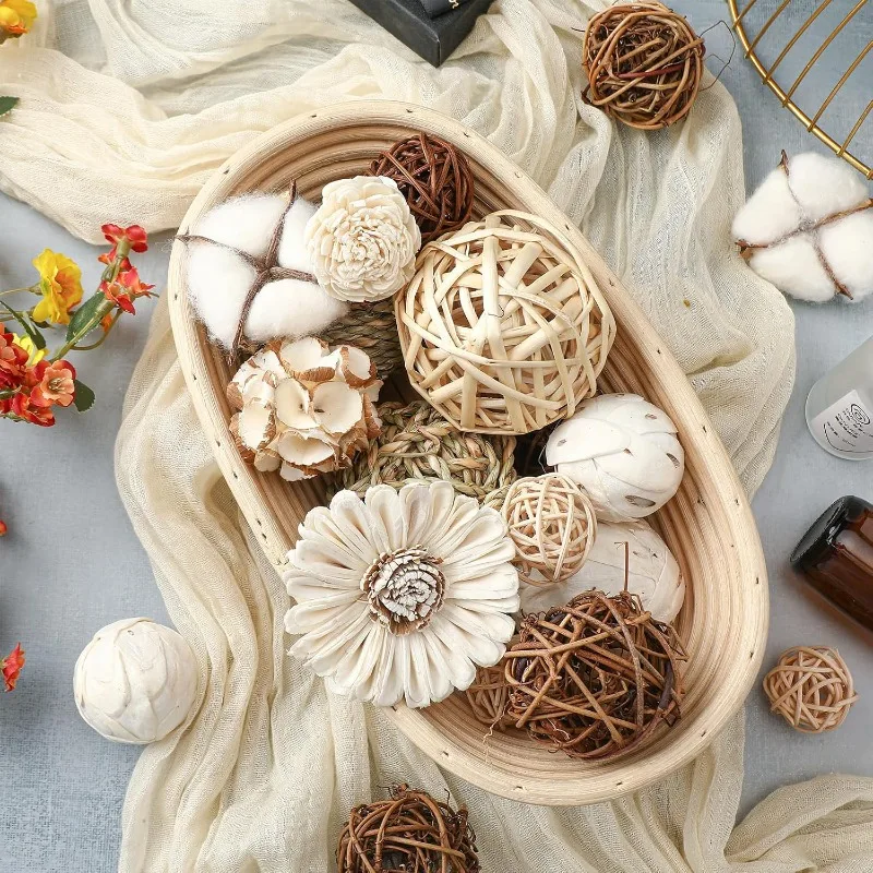 2 Pack Decorative Balls Potpourri Bowl Filler Decor Natural Vase Bowl Filler Assorted Spherical Rattan Twigs Wicker Balls Cotton
2 Pack Decorative Balls Potpourri Bowl Filler Decor Natural Vase Bowl Filler Assorted Spherical Rattan Twigs Wicker Balls Cotton