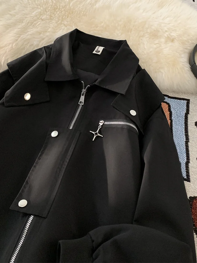 Мужская функциональная куртка-бомбер в американском стиле для подростков, весна-осень, на молнии, свободного кроя, модная, для работы и повседневной носки
Мужская функциональная куртка-бомбер в американском стиле для подростков, весна-осень, на молнии, свободного кроя, модная, для работы и повседневной носки