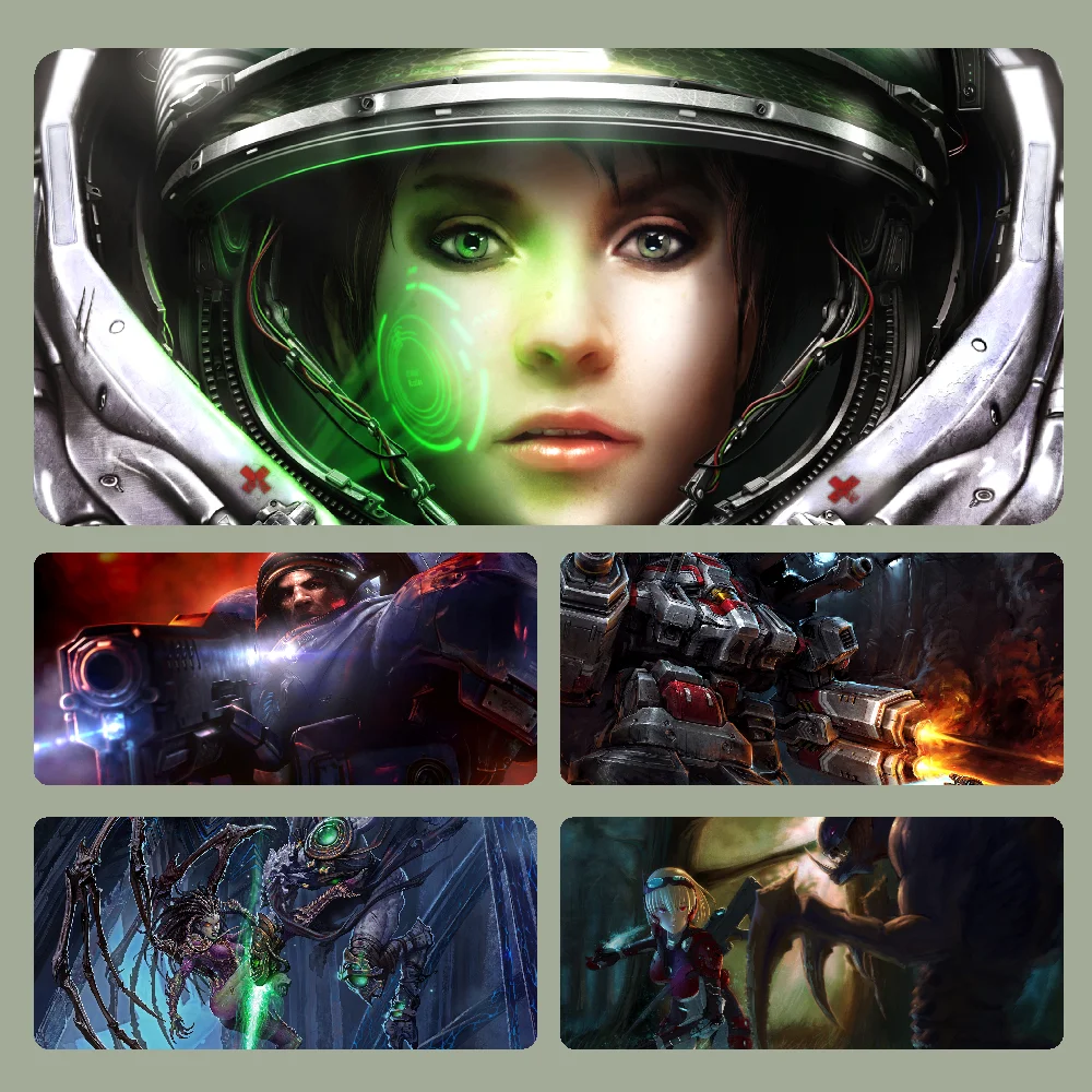 S-StarC-Craft Mousepad Large Computer Gaming Accessories MousePads Desk Mats Anti-slip Laptop Soft Mouse Pad
S-StarC-Craft Mousepad Large Computer Gaming Accessories MousePads Desk Mats Anti-slip Laptop Soft Mouse Pad