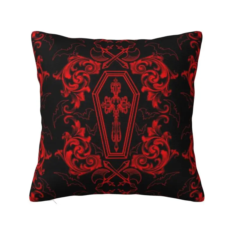 Custom Gothic Vampire Cushion Covers Polyester Halloween Haunted Mansion Throw Pillow for Sofa Car Square Pillowcase Bedroom
Custom Gothic Vampire Cushion Covers Polyester Halloween Haunted Mansion Throw Pillow for Sofa Car Square Pillowcase Bedroom