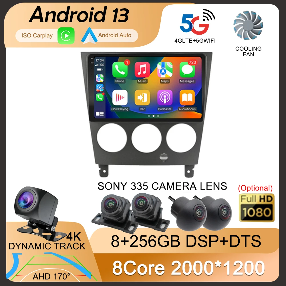 Android 13 Car Radio Multimedia Video Player For Subaru Impreza GD GG 2002 - 2007 Navigation GPS 360 Camera Carplay Auto 4G Wifi
Android 13 Car Radio Multimedia Video Player For Subaru Impreza GD GG 2002 - 2007 Navigation GPS 360 Camera Carplay Auto 4G Wifi