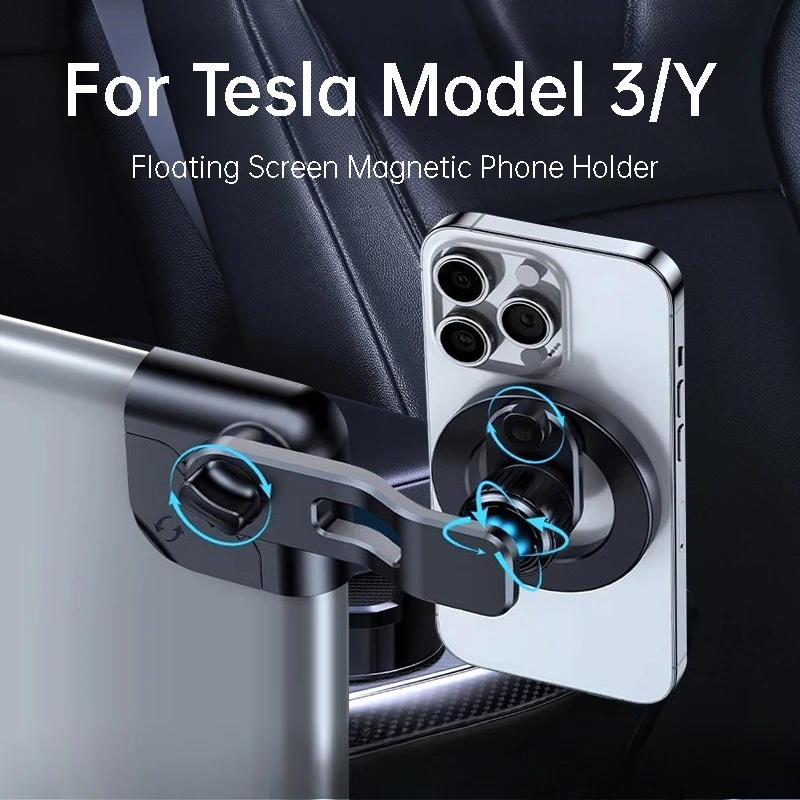 For Tesla Model 3 Model Y Floating Screen Magnetic Car Phone Holder GPS Navigation Mount Bracket Accessories
For Tesla Model 3 Model Y Floating Screen Magnetic Car Phone Holder GPS Navigation Mount Bracket Accessories