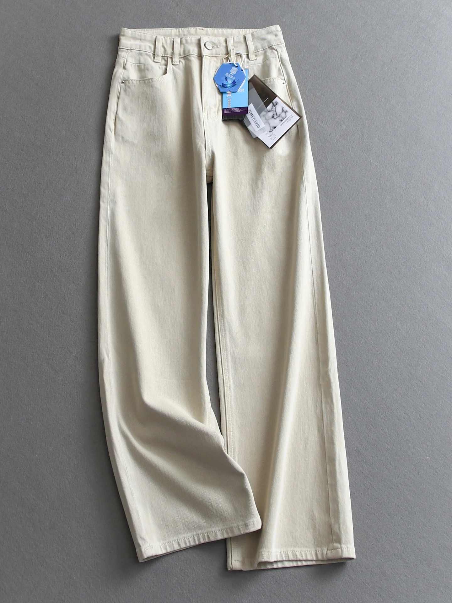 Slimming High Waist Wide Leg Jeans Women's Straight Cut Trousers Anti-Wrinkle Flexible Cotton Blend Casual High Waist
Slimming High Waist Wide Leg Jeans Women's Straight Cut Trousers Anti-Wrinkle Flexible Cotton Blend Casual High Waist