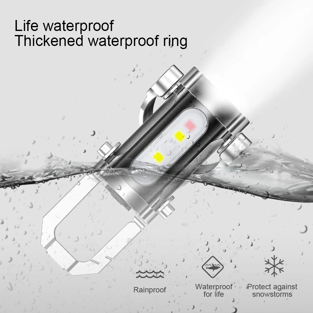 COB LED Keychain Flashlight Multifunctional Portable Keychain Torch Ultralight Camping Flashlight for Camping Hiking
COB LED Keychain Flashlight Multifunctional Portable Keychain Torch Ultralight Camping Flashlight for Camping Hiking