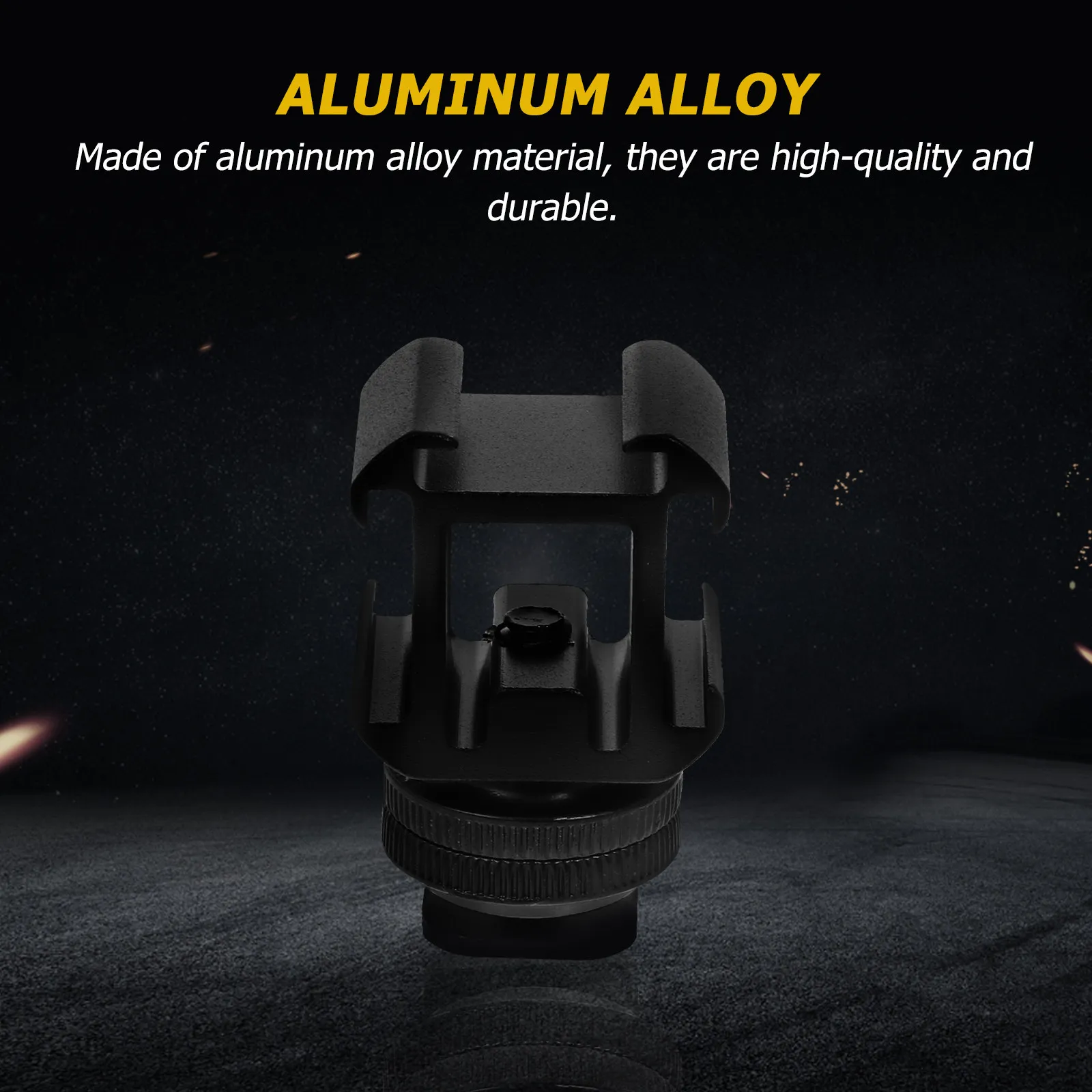 2Sets Universal Hot Shoe Base Aluminum Alloy Hot Shoe Adapter Kit for Microphone Fill Light Flash Photography Video Accessories
2Sets Universal Hot Shoe Base Aluminum Alloy Hot Shoe Adapter Kit for Microphone Fill Light Flash Photography Video Accessories