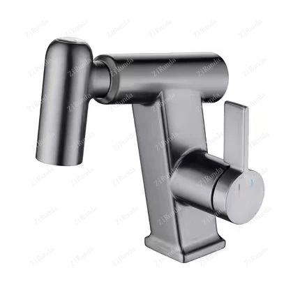 *All-copper small steel cannon multi-functional pull-out basin faucet short gun gray black white
*All-copper small steel cannon multi-functional pull-out basin faucet short gun gray black white