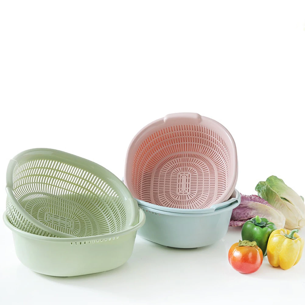 Fruit Vegetable Wash Basket Colander Stackable Kitchen Strainer Lightweight Bright Color Easy Cleaning Space Saving
Fruit Vegetable Wash Basket Colander Stackable Kitchen Strainer Lightweight Bright Color Easy Cleaning Space Saving