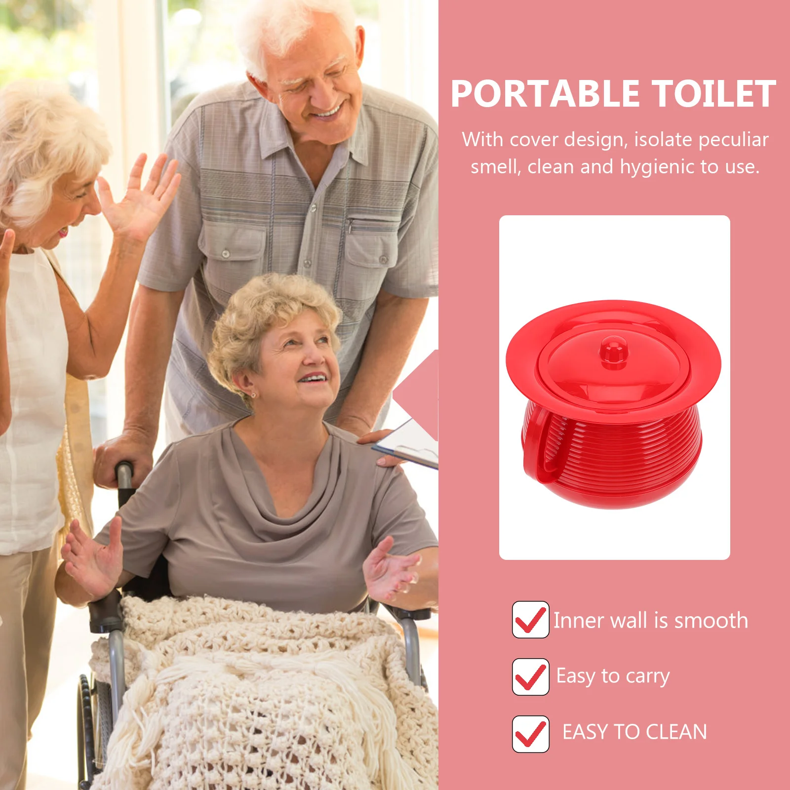 Heavy Duty Plastic Spittoon with Cover Smooth Inner Wall Easy Clean Bed Pan for Night Use Portable Urinal Bottle Kids Adult
Heavy Duty Plastic Spittoon with Cover Smooth Inner Wall Easy Clean Bed Pan for Night Use Portable Urinal Bottle Kids Adult