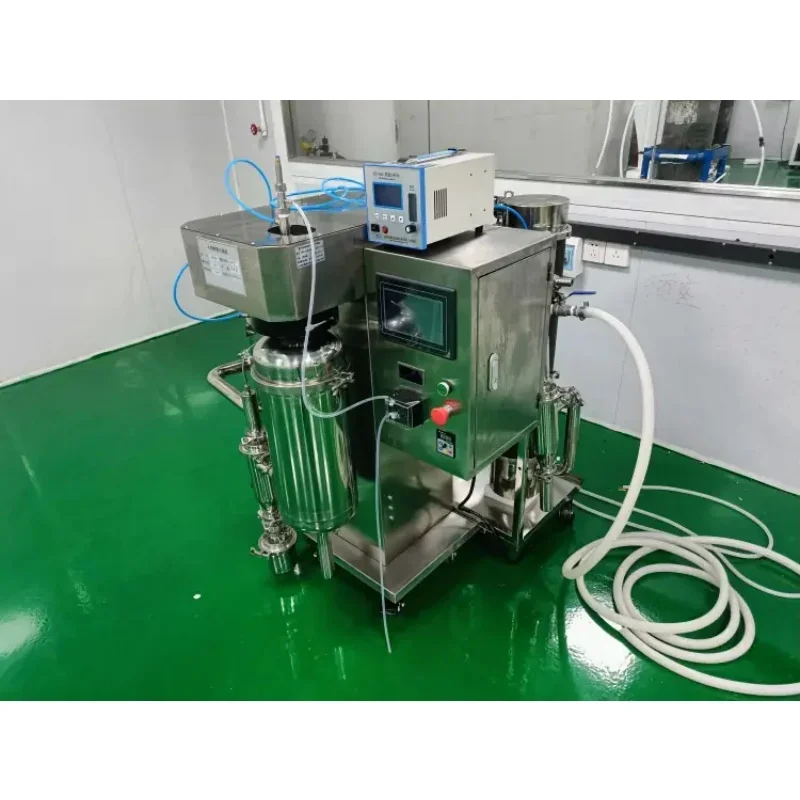 Stainless Steel Drying Tower Spray Dryer High Performance Mini Spray Dryer Lab Two Fluid Food Pharmaceutical Dry Powder Spray De
Stainless Steel Drying Tower Spray Dryer High Performance Mini Spray Dryer Lab Two Fluid Food Pharmaceutical Dry Powder Spray De
