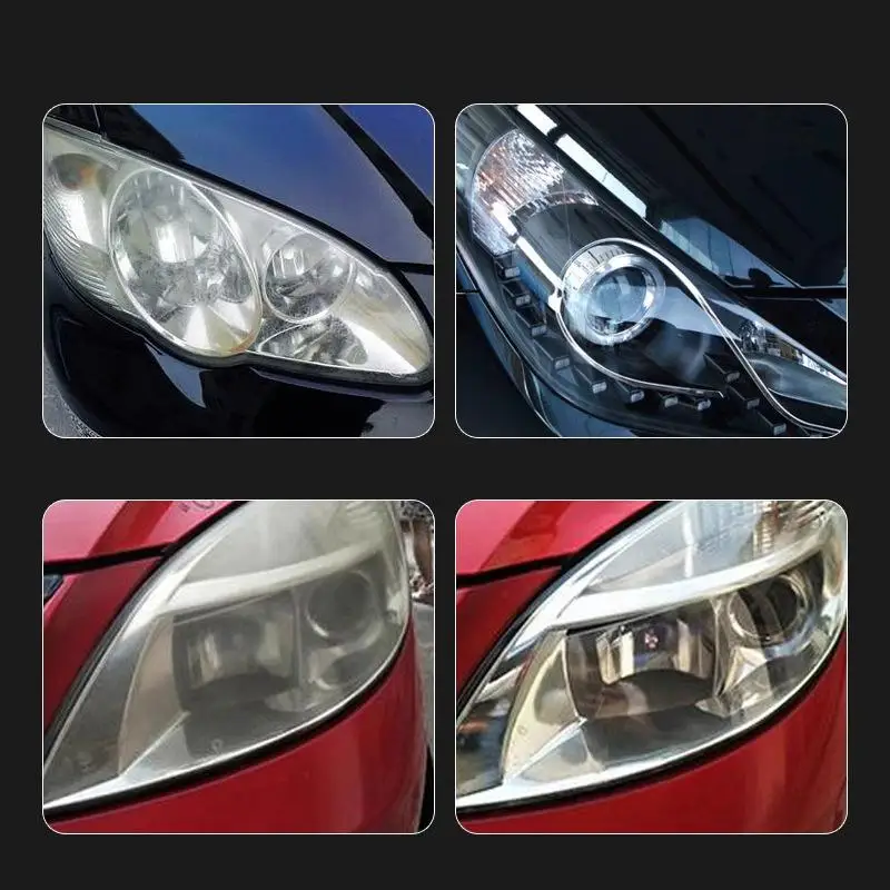 Car Headlight Restoration Fluid Kit Fast Yellowing Removal Restore Brightness Anti Scratch Solution for Foggy Lens
Car Headlight Restoration Fluid Kit Fast Yellowing Removal Restore Brightness Anti Scratch Solution for Foggy Lens