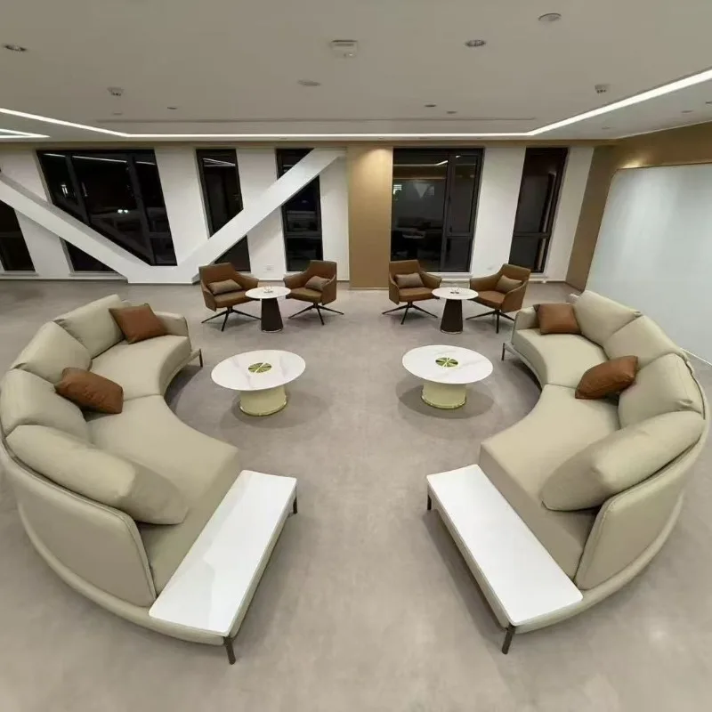 Creative hotel reception school 4S shop exhibition hall special-shaped negotiation lounge area sofa
Creative hotel reception school 4S shop exhibition hall special-shaped negotiation lounge area sofa