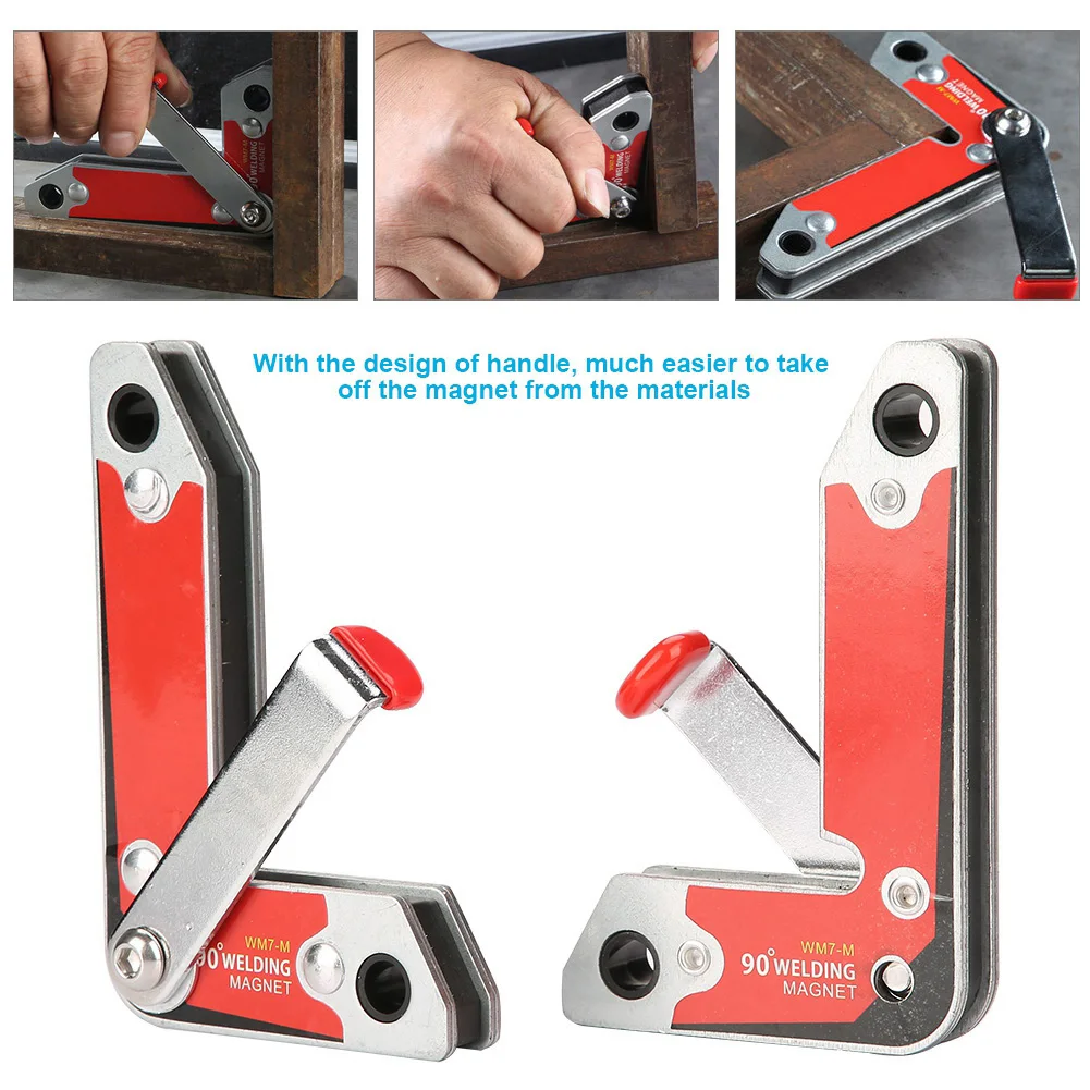 Magnetic Welding Holder Magnet Welding Clamp Magnetic Holder Fixer with Handle 30/60/90 Degree
Magnetic Welding Holder Magnet Welding Clamp Magnetic Holder Fixer with Handle 30/60/90 Degree