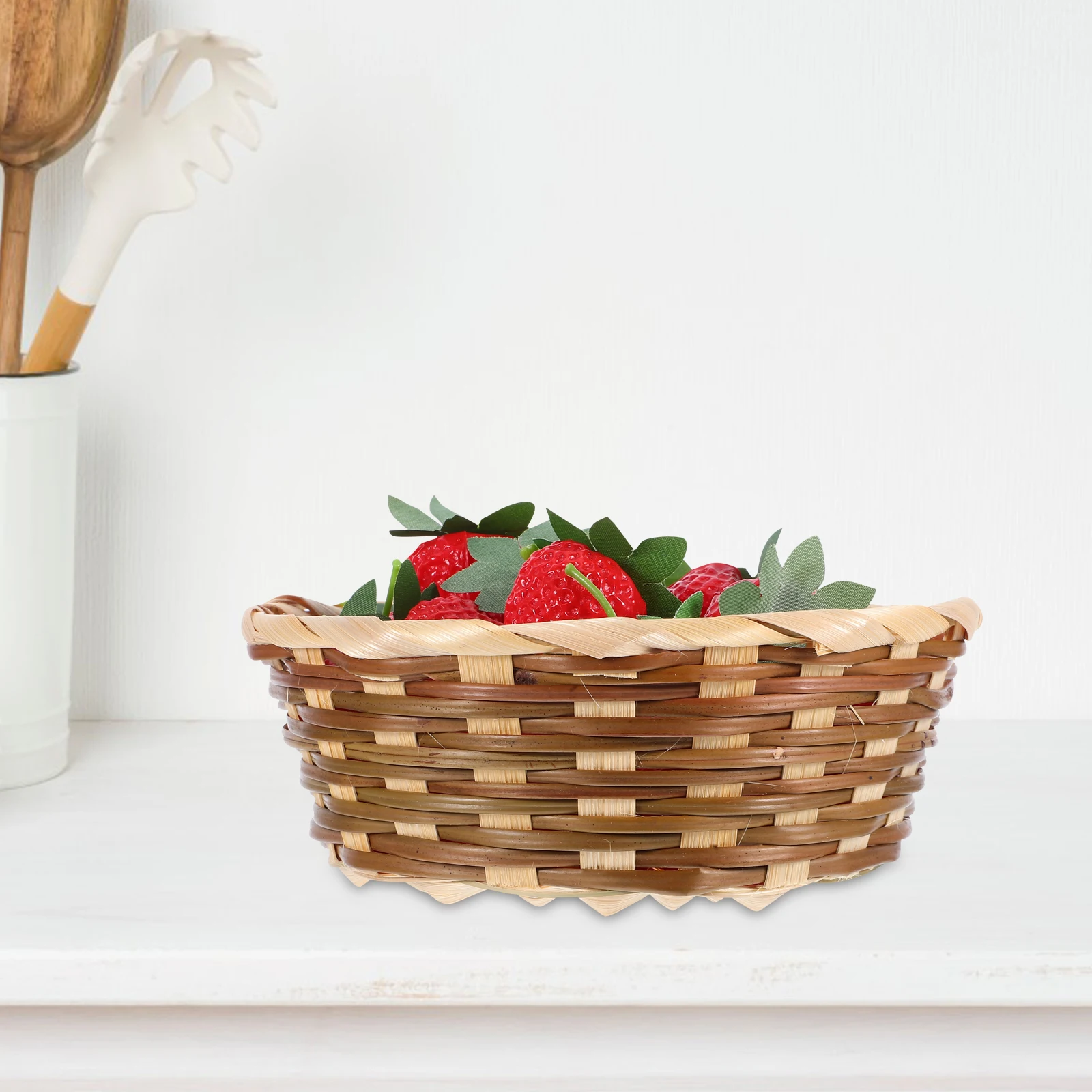 5pcs Bamboo Fruit Basket Handwoven Storage Containers Wicker Small Baskets Material Home Decor Desk Organizer Storage
5pcs Bamboo Fruit Basket Handwoven Storage Containers Wicker Small Baskets Material Home Decor Desk Organizer Storage