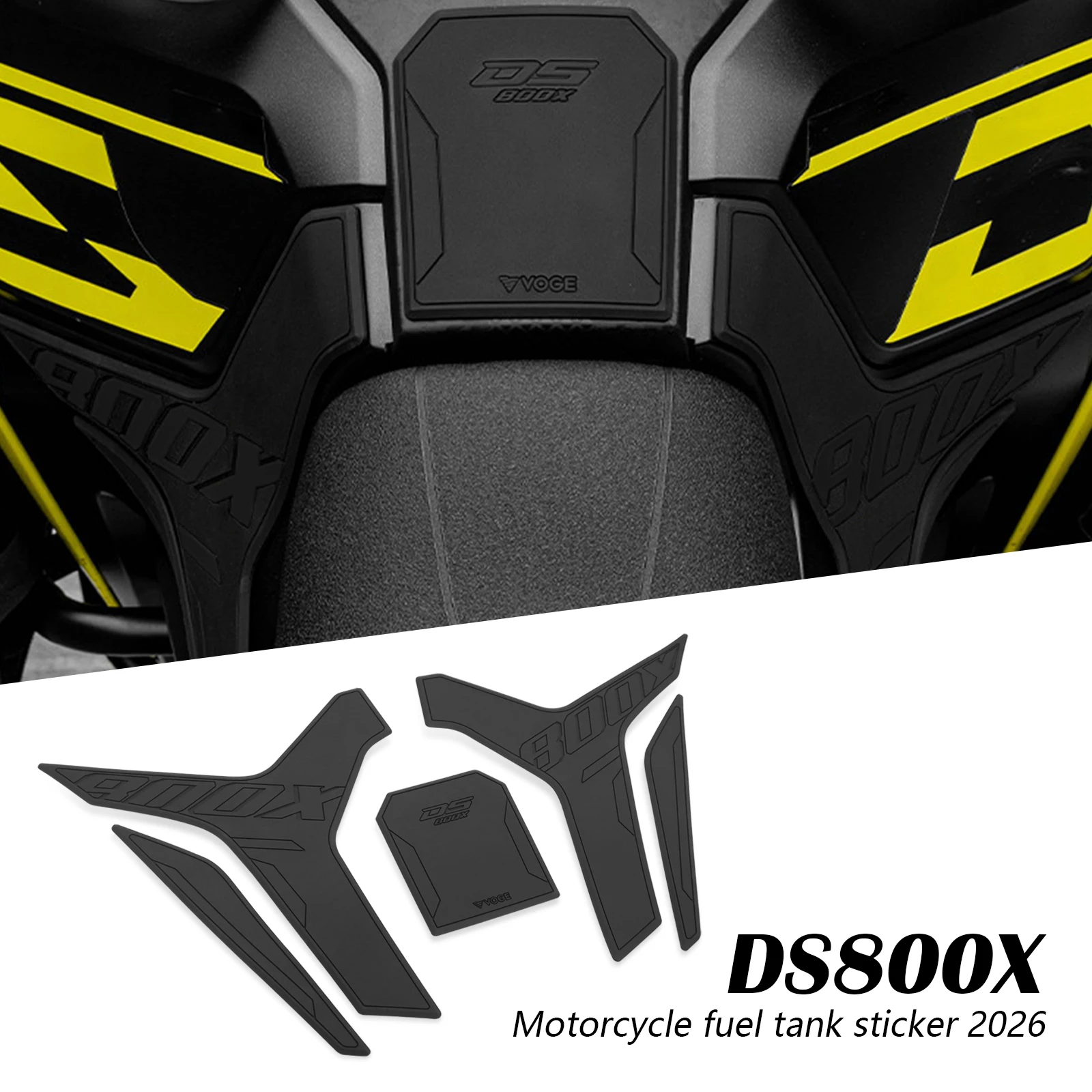 For VOGE DS800X 2026 DS 800X DS 800 X New Motorcycle Tank Pad Protector Sticker Decal Gas Knee Grip Tank Traction Pad Side
For VOGE DS800X 2026 DS 800X DS 800 X New Motorcycle Tank Pad Protector Sticker Decal Gas Knee Grip Tank Traction Pad Side