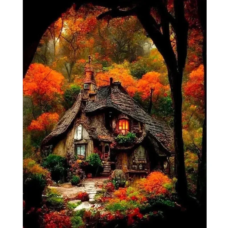 Sunature Diamond Painting Art Full Square Round Drill House Tree Diamond Painting Kits
Sunature Diamond Painting Art Full Square Round Drill House Tree Diamond Painting Kits