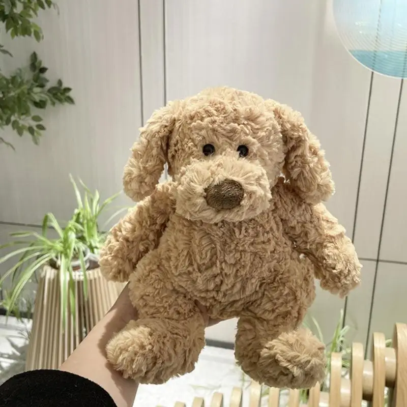 Soft Sitting Dog Plush Toy Realistic Yellow Dog Stuffed Animal With PP Cotton For Kids Adult Companion Room Decoration 24BE
Soft Sitting Dog Plush Toy Realistic Yellow Dog Stuffed Animal With PP Cotton For Kids Adult Companion Room Decoration 24BE