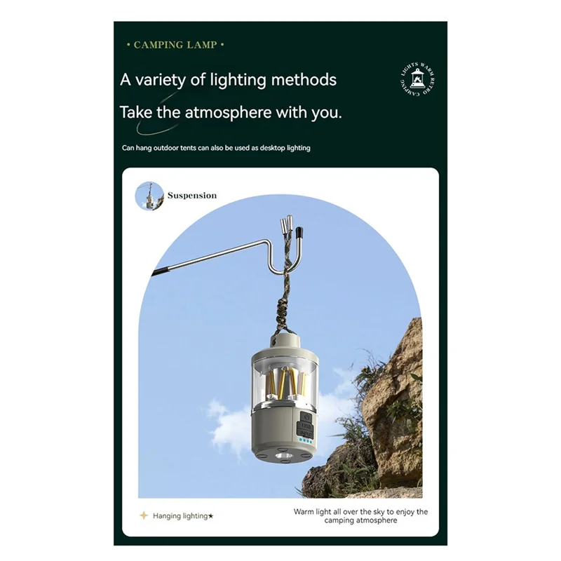 A29Z-Портативный COB теплый фонарь для кемпинга сильный светодиодный фонарь фонарик перезаряжаемый уличный аварийный светильник для палатки для рыбалки
A29Z-Портативный COB теплый фонарь для кемпинга сильный светодиодный фонарь фонарик перезаряжаемый уличный аварийный светильник для палатки для рыбалки