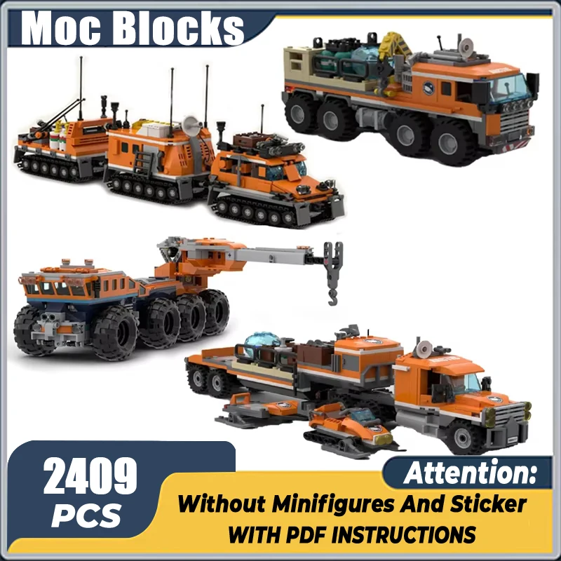 Moc Building Bricks Car Arctic Tracked Carrier Model Building Technology Modular City Car Block Construstion DIY Toy Gift
Moc Building Bricks Car Arctic Tracked Carrier Model Building Technology Modular City Car Block Construstion DIY Toy Gift