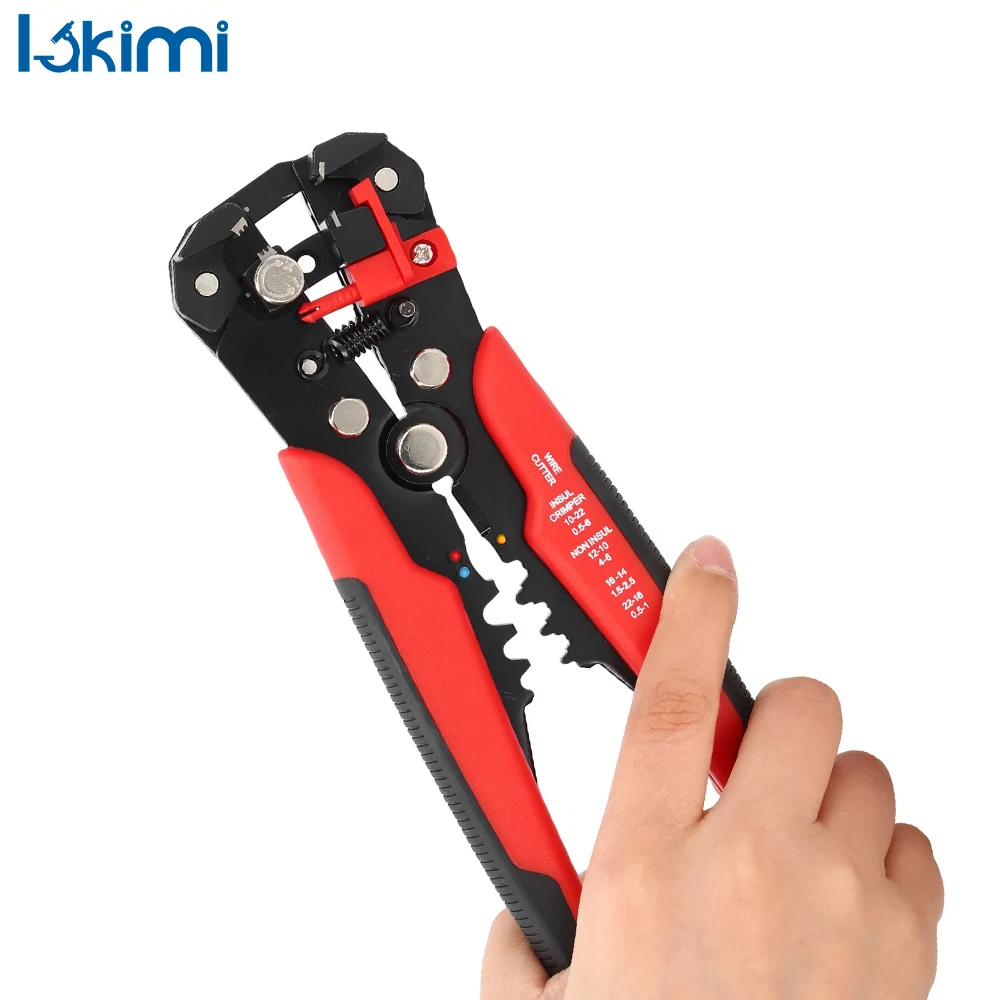 Автоматические инструменты для зачистки проводов YES-1R 5 в 1, многофункциональные плоскогубцы: резак для зачистки проводов, обжимной кабель, электрик LK-AA510 
Автоматические инструменты для зачистки проводов YES-1R 5 в 1, многофункциональные плоскогубцы: резак для зачистки проводов, обжимной кабель, электрик LK-AA510