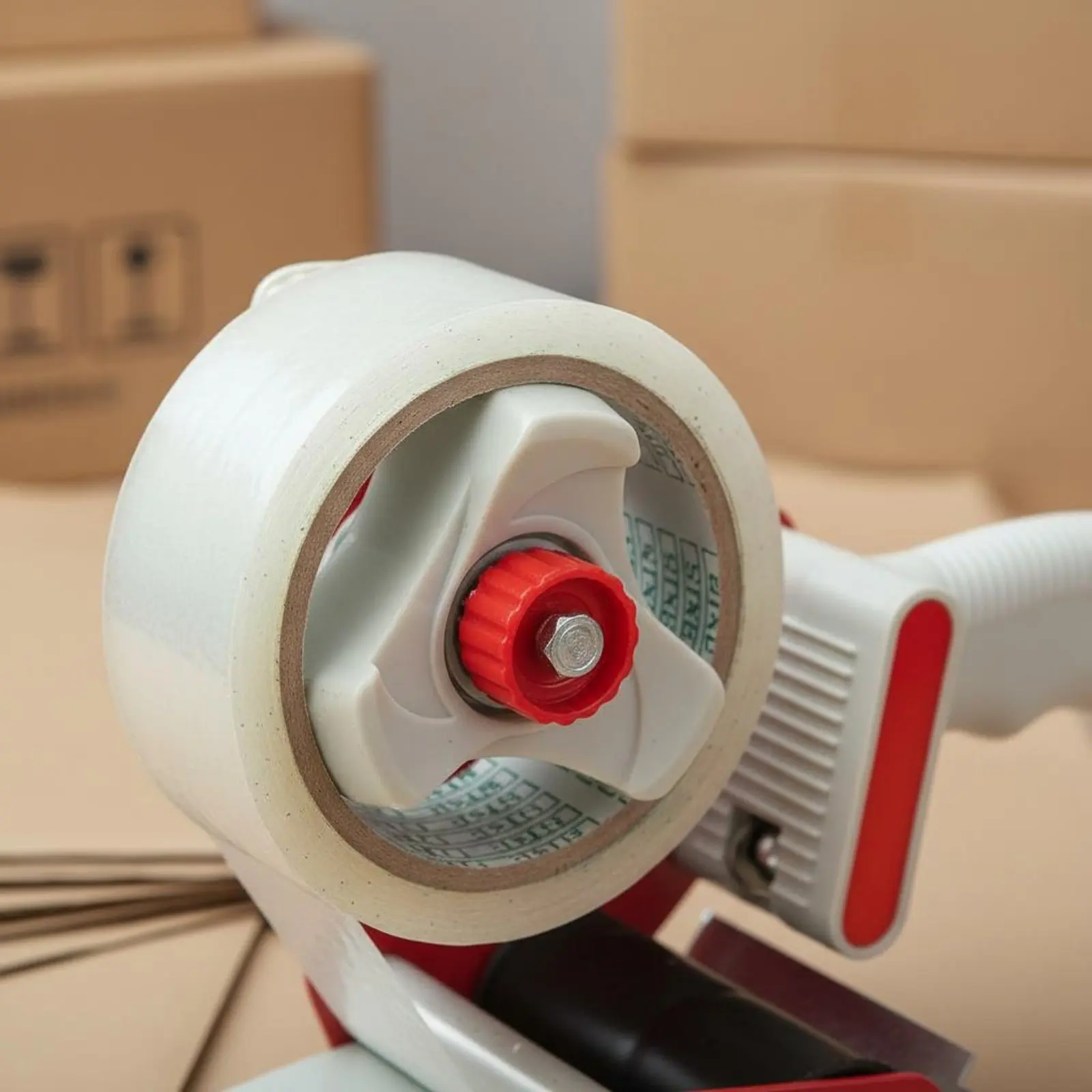 Red Tape Fast Cutting Packing Tape Easy to Use Heavy Duty for Shipping, Warehouse
Red Tape Fast Cutting Packing Tape Easy to Use Heavy Duty for Shipping, Warehouse