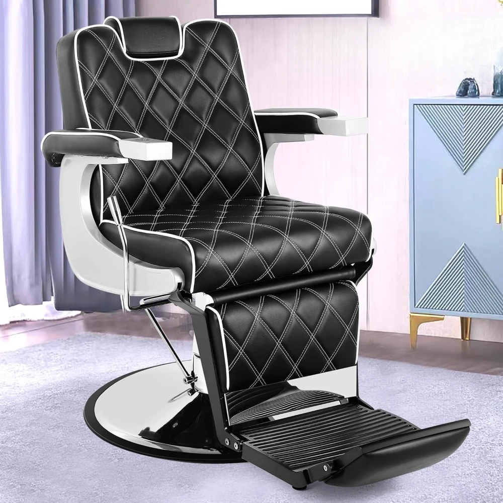 Vintage Barber Chair All Purpose Hydraulic Recline Salon Beauty Spa Styling Equipment Black, Barber Chair
Vintage Barber Chair All Purpose Hydraulic Recline Salon Beauty Spa Styling Equipment Black, Barber Chair